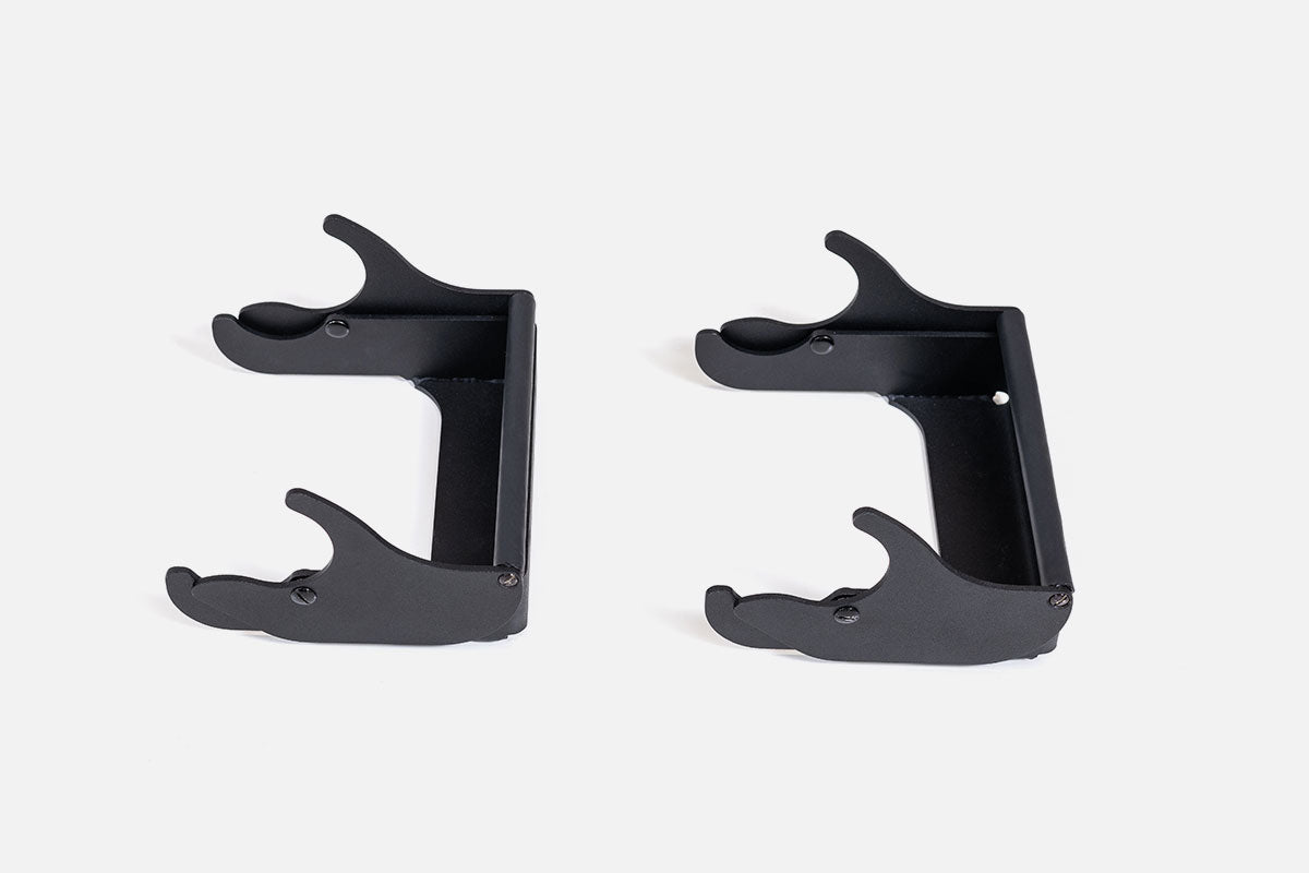 Držiak na činky s bezpečnostným zaistením