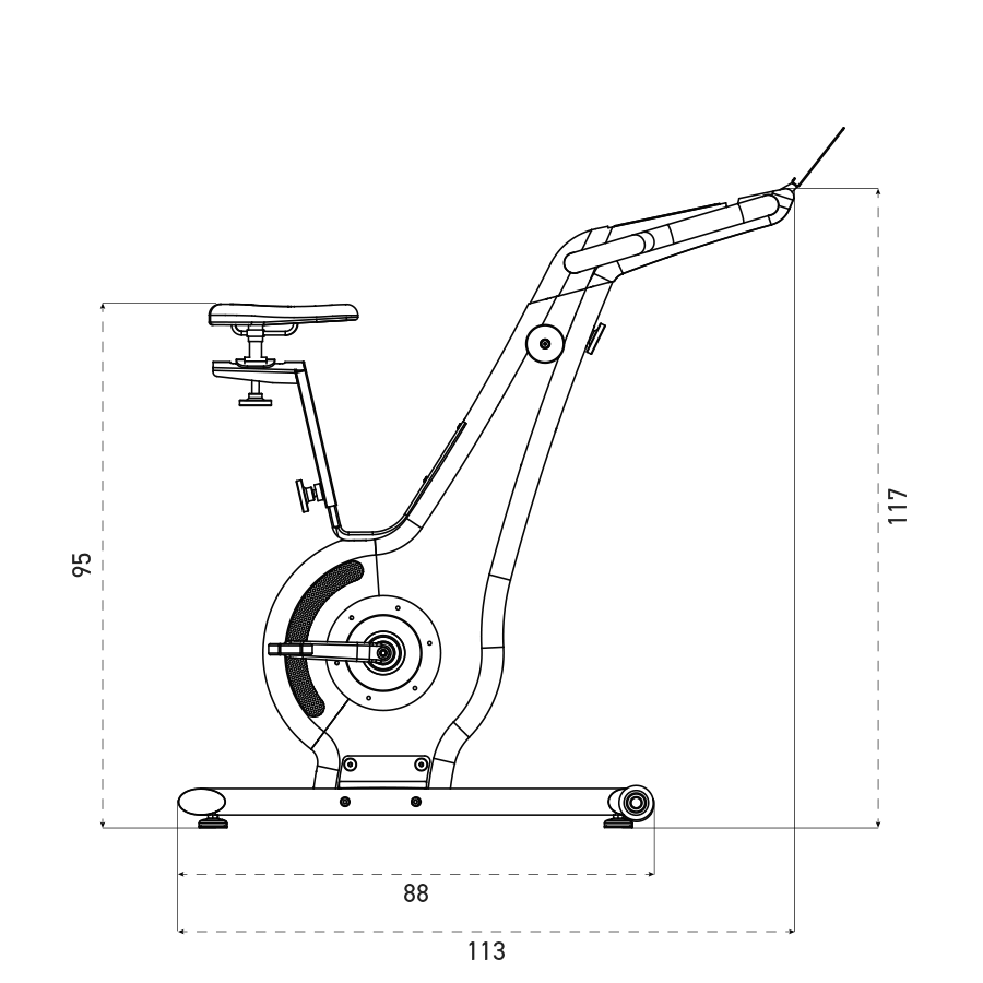 Rotopéd NOHRD Bike V.2 - Club