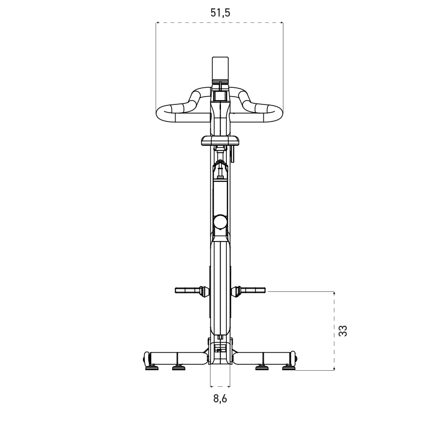 Rotopéd NOHRD Bike V.2 - Orech