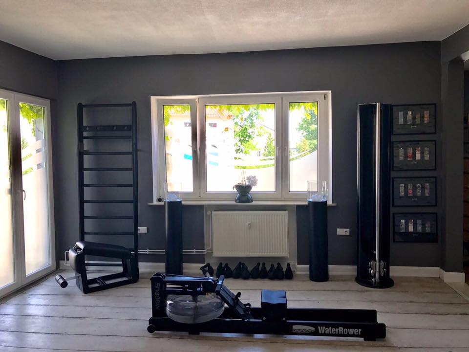 WaterRower S4 Shadow - Veslovací trenažér