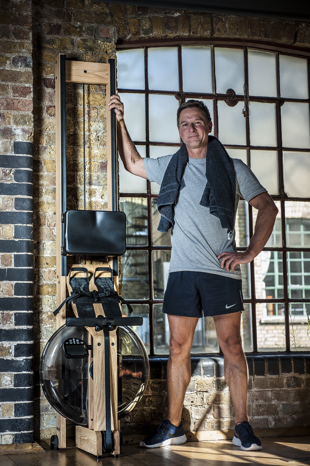 WaterRower S4 Oak - Veslovací trenažér