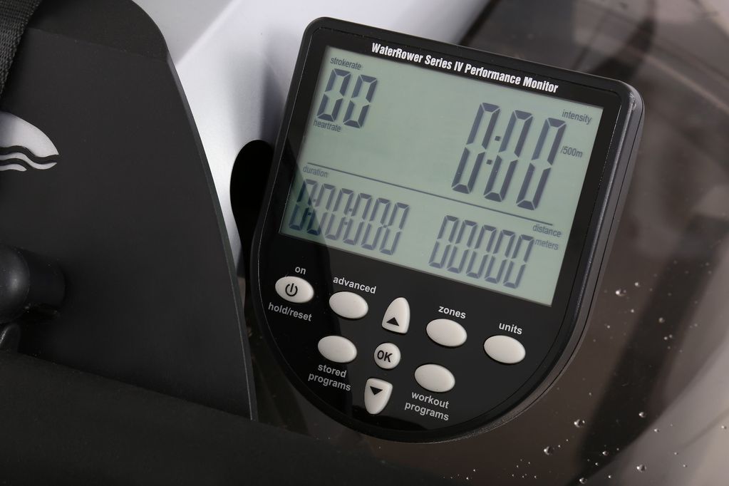 WaterRower S4 M1 Hi-Rise - Veslovací trenažér
