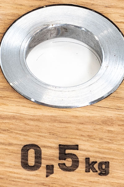 2 x WeightPlates 0,5 kg